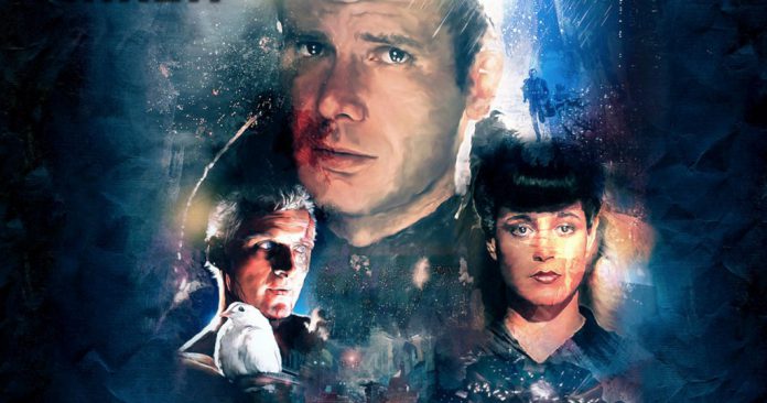 Harrison Ford nel film Blade Runner.