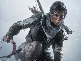 Lara Croft nel videogioco Rise of the Tomb Raider.