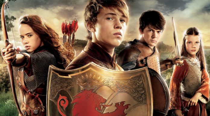 Il poster del film Le cronache di Narnia.
