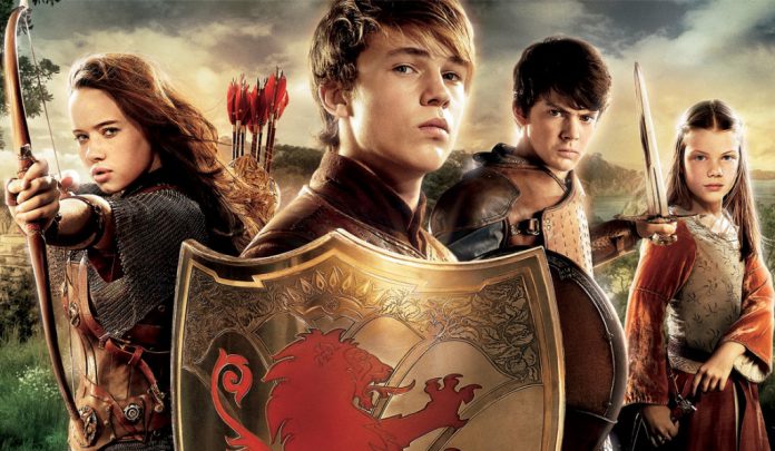 Il poster del film Le cronache di Narnia.