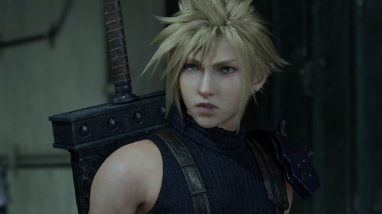 Il personaggio di Cloud nel gioco Final Fantasy VII Remake Intergrade.