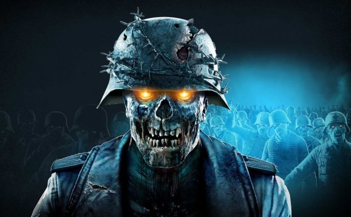 Uno zombie nel gioco Zombie Army 4.