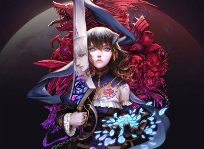In foto la protagonista del gioco Bloodstained: Ritual of the Night.