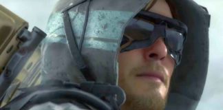 Death Stranding in foto il protagonista Sam Bridges