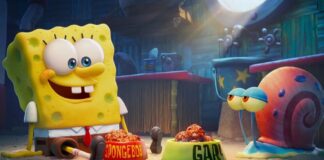 La spugna Spongebob nel film SpongeBob – Amici in fuga.