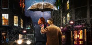 In foto i due protagonisti della serie Prime Video Good Omens.