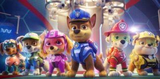 Il poster del film Paw Patrol.