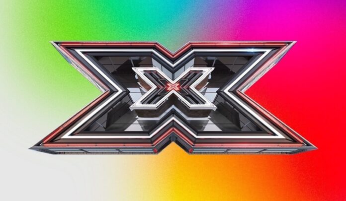 Il logo della trasmissione Sky X-Factor.