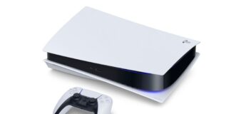 In foto la console Sony Playstation 5.