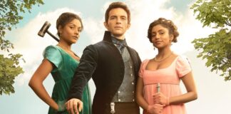 In foto i protagonisti della seconda stagione di Bridgerton.