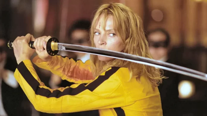 Uma Thurman nel film Kill Bill.
