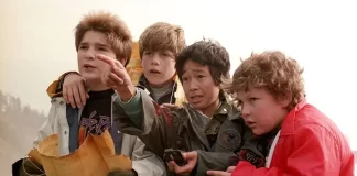 In foto i protagonisti del film I Goonies.