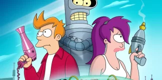 Il poster della stagione 11 di Futurama.