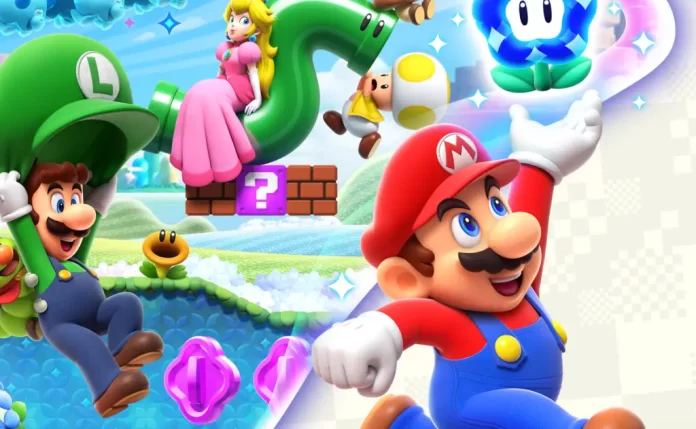 Mario e Lui in Super Mario Bros. Wonder.