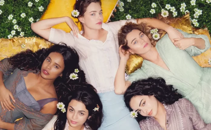 In foto le protagoniste della serie TV The Buccaneers.