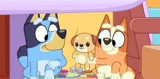 In foto i protagonisti della serie animata Bluey.