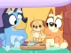 In foto i protagonisti della serie animata Bluey.