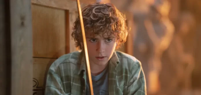 In foto il protagonista della serie Percy Jackson e gli Dei dell’Olimpo.