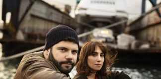 Salvatore Esposito e Silvia D’amico nella serie Piedone: Uno sbirro a Napoli.
