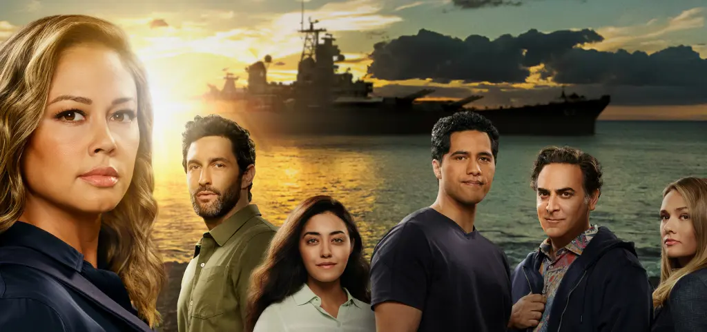 I protagonisti della serie TV NCIS Hawaii.