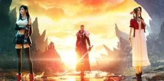 Il poster dell'action RPG Final Fantasy VII Rebirth.
