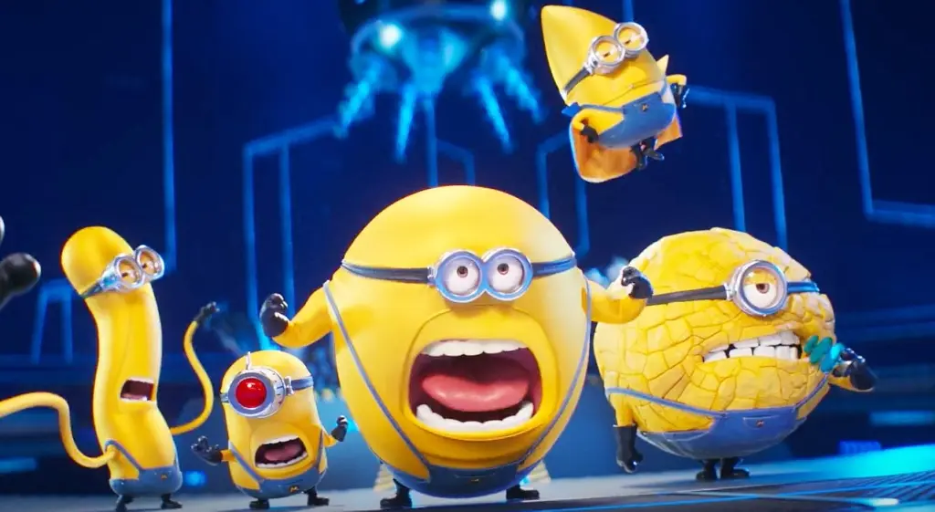 Cattivissimo Me 4 i Mega Minions in una scena