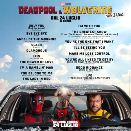 Deadpool & Wolverine colonna sonora