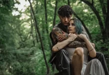 Il corvo Tony Effe e Rose Villain cover