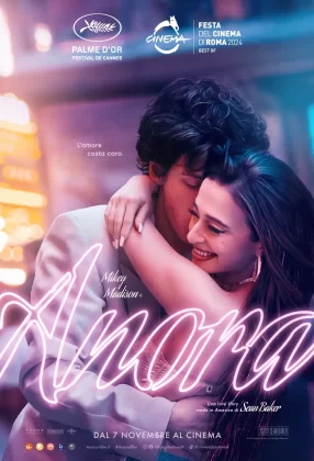 Anora film Sean Baker poster