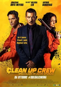 Clean Up Crew film Antonio Banderas poster