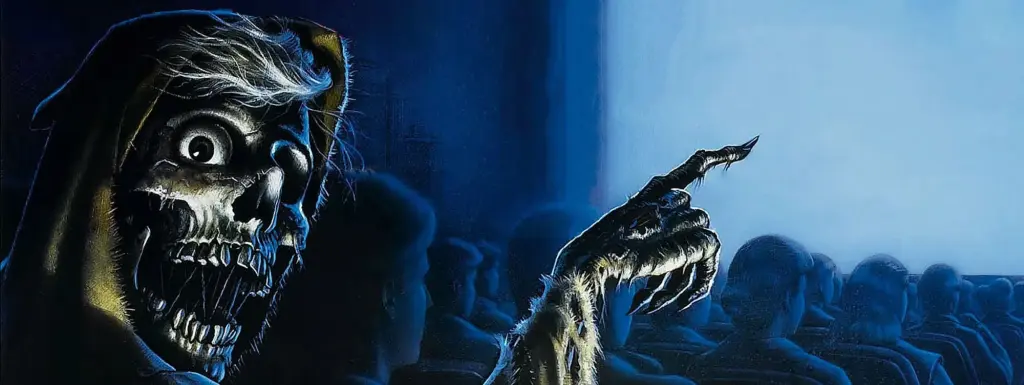 Creepshow 2 in scena lo scheletro della locandina