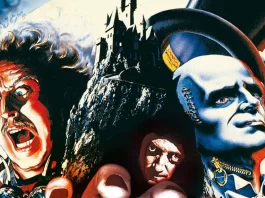 Una immagine del poster del film Frankenstein Junior.