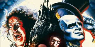 Una immagine del poster del film Frankenstein Junior.