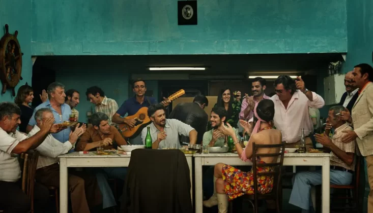 Hey Joe prima foto con James Franco