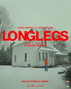 Longlegs film horror poster