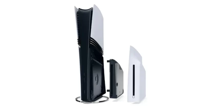 Playstation 5 Pro foto con lettore esterno