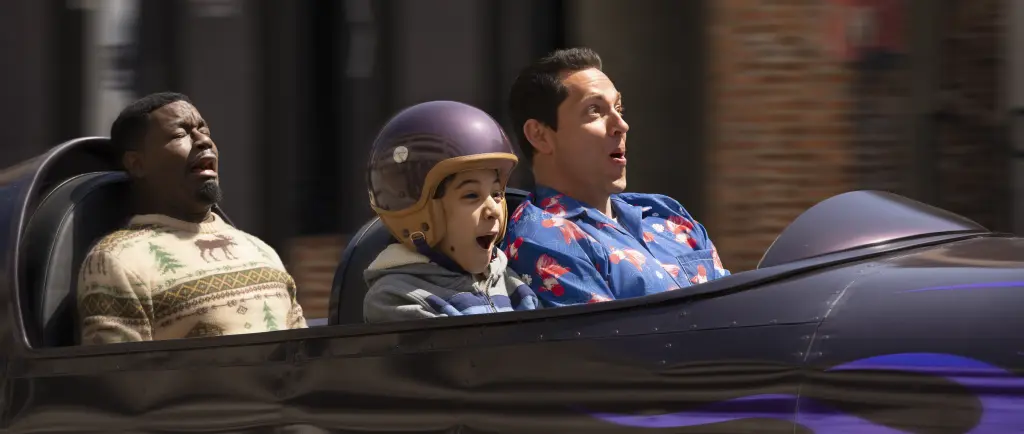 Recensione Il magico mondo di Harold in scena Harold con Mel e Alce.