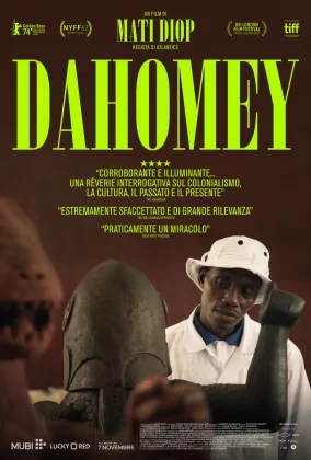Dahomey di Mati Diop poster