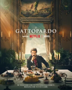 Il Gattopardo serie TV Netflix teaser poster