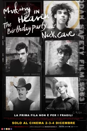 Mutiny in Heaven The Birthday Party. Nick Cave poster