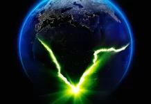 In foto un uovo che viene schiuso da un alieno nella serie Alien: pianeta terra.