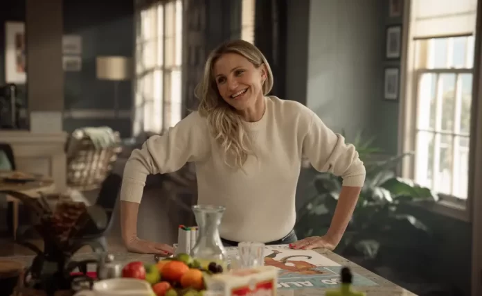In foto Cameron Diaz nel film Netflix Back in Action.