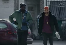 In foto Brian Tyree Henry e Wagner Moura nella serie Dope Thief.