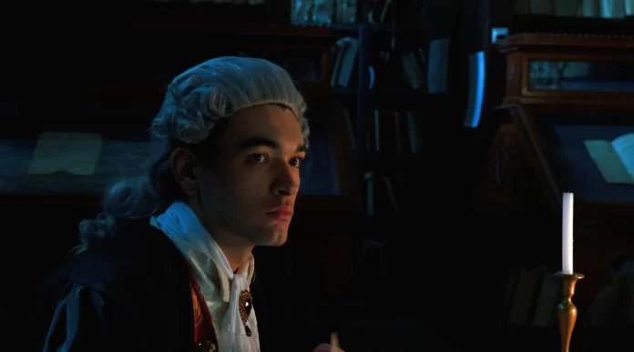 In foto una scena del film Il santo di carne.