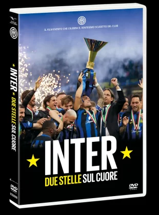 In foto la copertina del Blu-Ray del film Inter. Due stelle sul cuore.