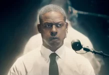 In foto Sterling K. Brown nella serie TV Paradise.