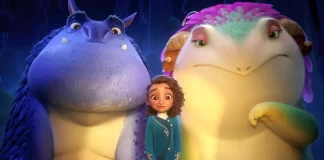 In foto la protagonista del film Netflix Spellbound.