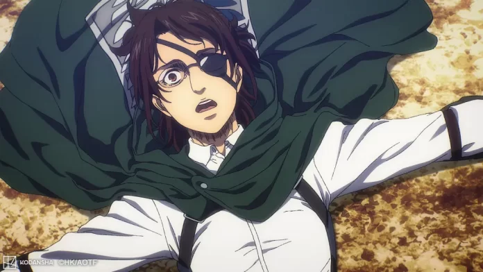 In foto un personaggio del film Attack on Titan: The Last Attack.