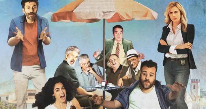 I protagonisti della serie Sky I Delitti Del BarLume.