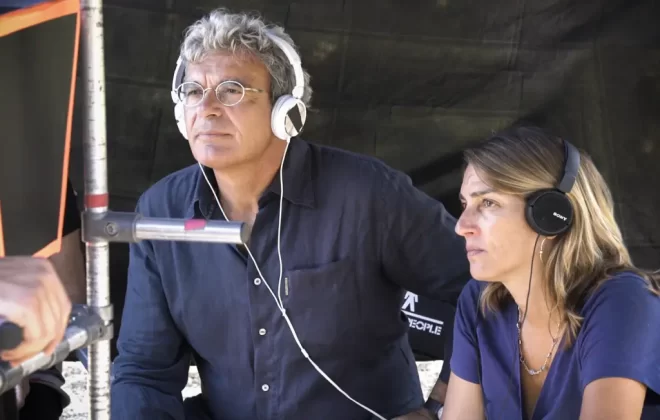 Mario Martone e Ippolita di Majo nel film Fuori.